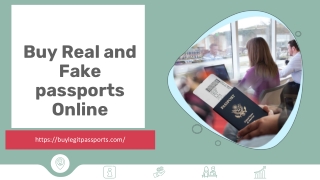 Buy Real Fake passports Online