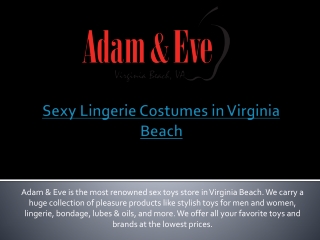 Best Place to Buy Role Play Costumes in Virginia Beach