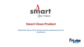 Heavy Duty Vacuum Cleaner Manufacturers