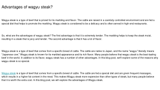 Wagyu Steak Restaurant 2