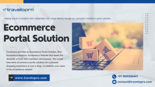 Ecommerce Portal Solution | Best Ecommerce Website Development Company