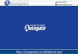 Electric Gate Repair Services In Hampshire