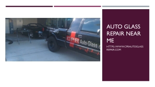 auto glass repair near me