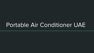 Portable Air Conditioner UAE