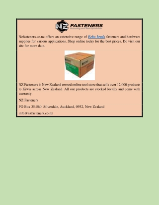 Nzfasteners