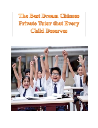 Chinese tuition