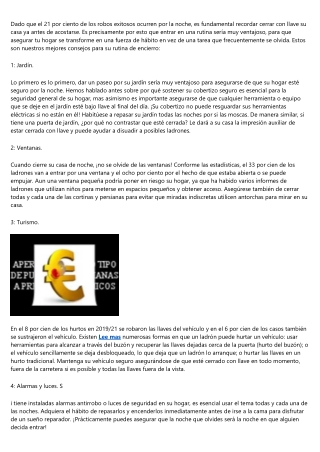 Consejos para sostener la seguridad de su hogar en buen estado