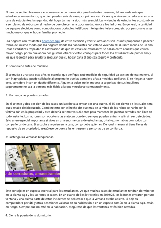 Mejores consejos de seguridad para su piso