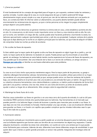 Consejos para sostener la seguridad de su vivienda en buen estado