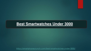 Crossbeats Ignite Metal Best Smartwatches Under 3000 In India