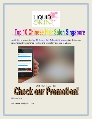 Top 10 Chinese Hair Salon Singapore