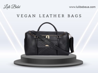 Things You Should Know About Vegan Leather Bags
