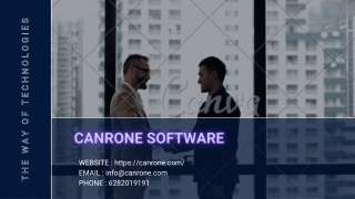 Canrone Software | The best software company in Ernakulam, kerala, Dubai, Austra