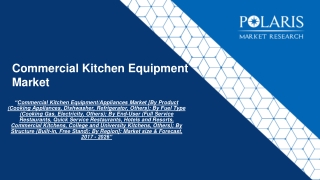 Commercial Kitchen Equipment Market to See Huge Growth by 2030