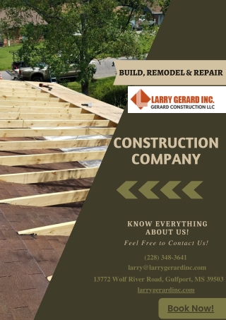 Build Your Dream Home WIth Top Construction Company