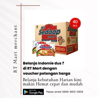 FAST RESPON, WA 0896-8613-0809 Ditributor indomie varian baru di RT Mart Yoky