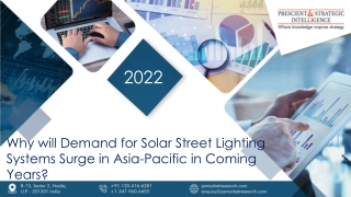 solar street lighting market