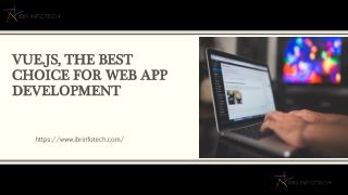 Vue.js, the best choice for Web App Development