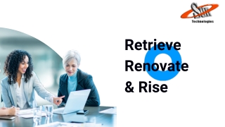 Retrieve Renovate and Rise with Sun Technologies’ Data Warehouse Solutions