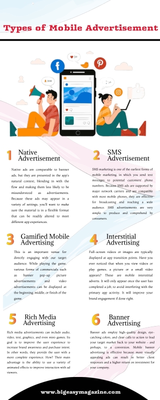 Types of Mobile Advertisement