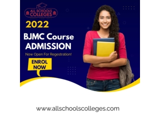 BJMC Course  Admission, Eligibility