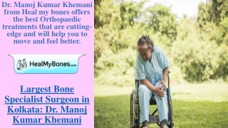 Best Orthopaedic Treatment Center in Kolkata - Heal My Bones