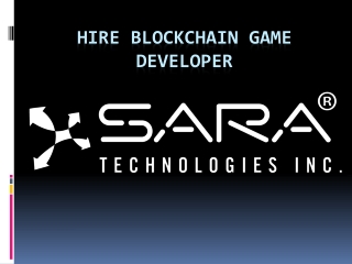 Hire Blockchain Game Developer