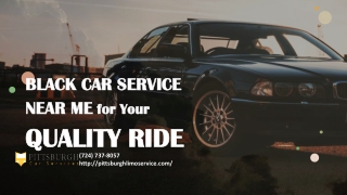 Car Service Near Me for Your Quality Ride