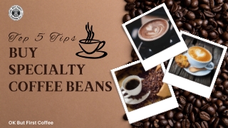 Rising Popularity Of Specialty Coffee Beans, Know-Reasons!