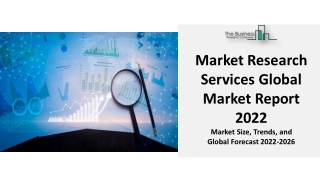 Market Research Services Market Has Room To Grow With CAGR Rate, Future Trends