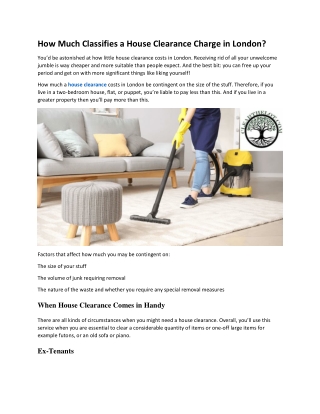 How Much Classifies a House Clearance Charge in London.docx