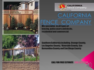 California Fence Company