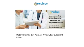 Understanding 3-Day Payment Window For Outpatient Billing