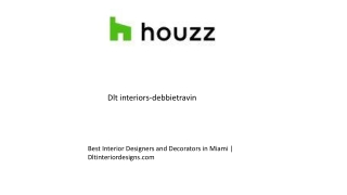 Best Interior Designers and Decorators in Miami  Dltinteriordesigns.com