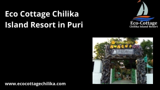 Eco Cottage Chilika Island Resort in Puri