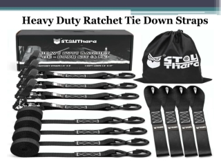 Heavy Duty Ratchet Tie Down Straps