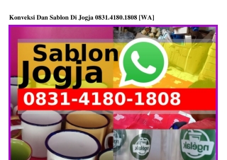 Konveksi Dan Sablon Di Jogja