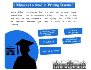 6 Mistakes to Avoid in Writing Resume