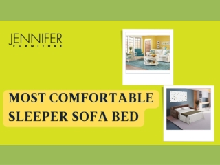 Most Comfortable Sleeper Sofa Bed