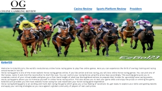 3we Horse Racing Review | Onlinegambling-review.com