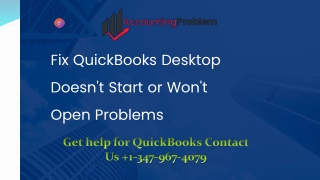 Why QuickBooks Won't Open