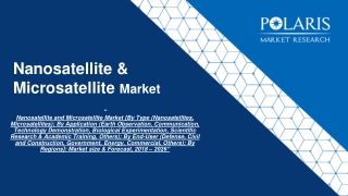 Nanosatellite & Microsatellite Market To Fuel Revenue Growth Through 2022-2030