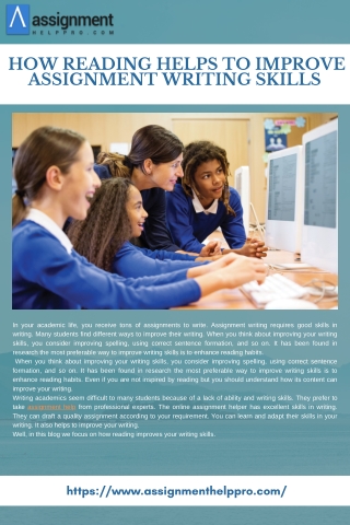How Reading Helps to Improve Assignment Writing Skills