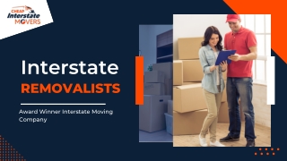 Interstate Removalists | Moving Interstate