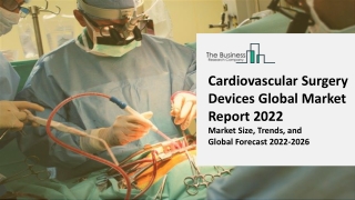 Cardiovascular Surgery Devices Market (2022-2031) | Insights, Industry Outlook
