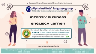 Intensiv Business Englisch Lernen - Alpha Institute