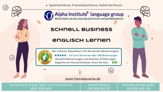 Schnell Business Englisch Lernen - Alpha Institute
