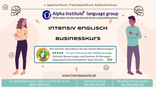 Intensiv Englisch Businesskurs - Alpha Institute