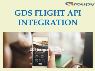 GDS Flight API Integration
