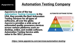 Automation Testing Company